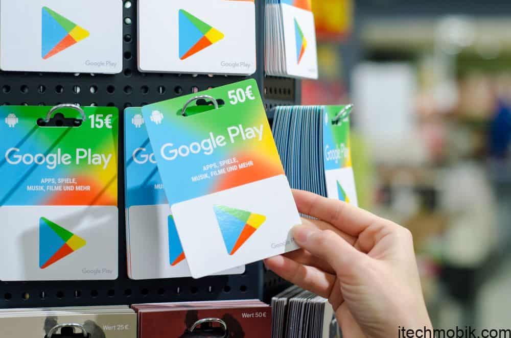 ربح بطاقات جوجل بلاي مجانا بدون جمع نقاط 10$ بضغطة